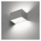 Applique RETT LED SMD 5W - 450 lumens - 3000K Aluminium brossé- IP20- up&down