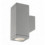Applique haut/bas 2x4.5- GU10 -FORME CARREE- CUB - fabrication en aluminium-IK06-HT 171 MM Gris