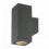 Applique haut/bas 2x4.5- GU10 BLANC-FORME CARREE- CUB - fabrication en aluminium-IK06-HT 171 MM