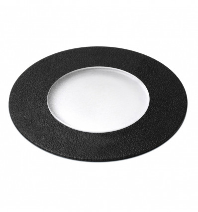 Encastré de sol BELGRADO- IP67-Résine- diamètre perçage 92 mm - résistant à 500 kgs- CCT- GU10-