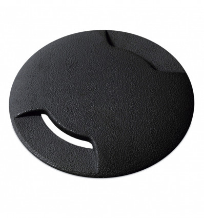 Encastré de sol BELGRADO- IP67-Résine- diamètre perçage 92 mm - résistant à 500 kgs- CCT- GU10-2 faisceaux d'émission