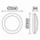 Hublot Diamètre 35 cm - extérieur - PIRO - 11 W -CCT -IP66 LED - NOIR