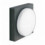 Applique ou hublot carré STERLO IP65 LED 12.9 w- 1500 lumens - 3000K Anthracite