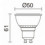 Lampe LED PRO GU10 LED Bulb 4.50W 4000K Blanc