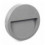 Applique asymétrique- Encastré mural SLIM- rond- IP65 LED SMD 9W - 1100 lumens -9W- 3000K GRIS