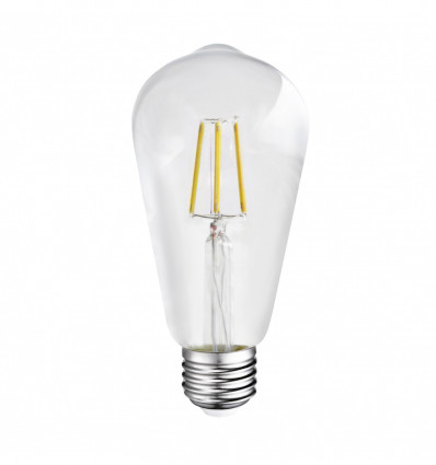 Ampoules LED E27 Filament E27 LED Bulb 4W - 470 lumens - 2700K - hauteur 142 mm 