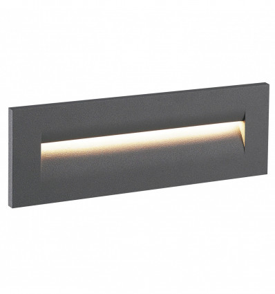 Encastré mur AMBERES IP65 LED SMD 9W 3000K Anthracite