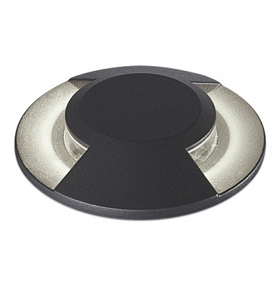 Encastré de sol 2 faisceaux direct de 99 degrés MARTINA IP67 LED SMD 7W Anthracite- 700 LUMENS