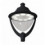 Lanterne - Luminaire pour mât GUNTHER TOP IP65 GX53 9x10W Noir