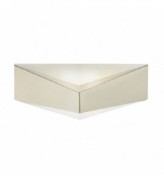 Applique GEOMTRIC IP65 - acier - up&down - E27 LED coloris Ivoire