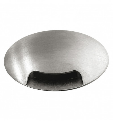 Encastré de sol rond NODY - led cob 1.5 w - 180 lumens - 4000 k - 24 volts -IP658 - 1 FAISCEAU 55 * 30 degrés -inoxydable