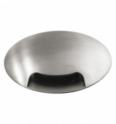 Encastré de sol rond NODY - led cob 2 w - 320 lumens - 3000 k - 24 volts -IP68 - 1 FAISCEAU 59 * 23 degrés -inoxydable