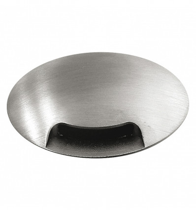 Encastré de sol rond NODY - led cob 2 w - 320 lumens - 3000 k - 24 volts -IP68 - 1 FAISCEAU 59 * 23 degrés -inoxydable