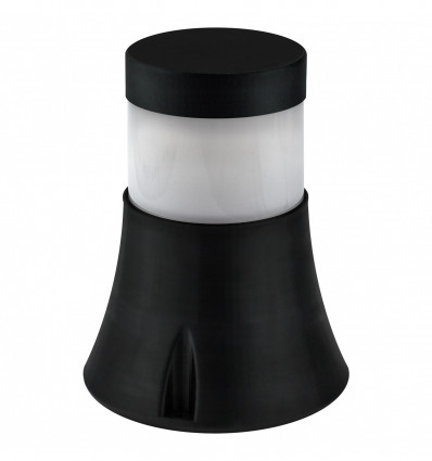 Borne pour l'éclairage extérieur MIRCO IP65 - HAUTEUR 280 MM - IK07 - E27 - VERRE OPALE