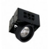 Spot encastrable Cardan LED COB 17 W 2180 lumens - 3000 k -AR111 - ATOLON- Coloris Noir
