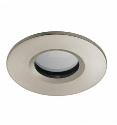 Spot salles de bains - Encastré au plafond PALMA IP65-Lampe LED GU10 3.50W 4000K incluse- coloris Chromé mat