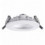 Encastré au plafond KALE LED SMD 8W 3000K Blanc- downlight lumière indirecte