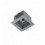 Spot carré orientable à encastrer au plafond JANUS - coloris blanc - GU10