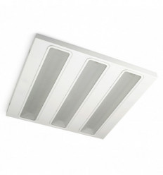 Plafonnier panel DALI encastré MAB LED SMD 45W 3939 lm IP40 CRI80 3000K Blanc UGR19 600 * 600 m