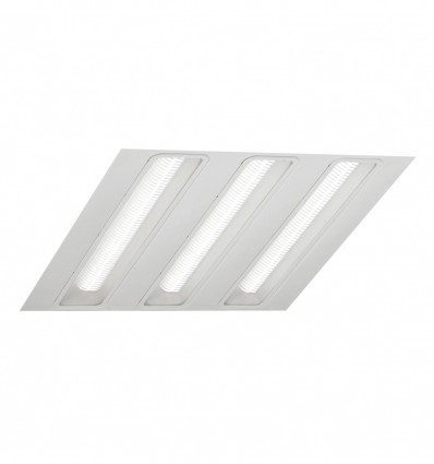 Plafonnier panel DALI encastré MAB LED SMD 45W 4210 lm IP40 CRI80 3000K Blanc UGR19 600 * 600 m