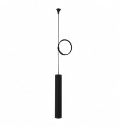 SUSPENSION DUBE LED COB 9.20W 945 lumens CRI80 3000K -angle 32º- coloris NOIR- LONGUEUR 1500 MM