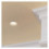 Spot encastré - extra plat - en plâtre LEN - à équiper de GU10 50W - coloris Blanc