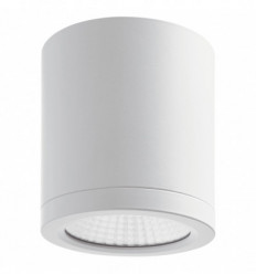 Spot à montage en surface ou en saillie BUIS IP54 LED COB 14W coloris blanc- diamètre 90 mm angle de 50 ° 3000 K