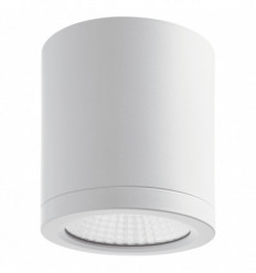 Spot saillie BUIS IP54 LED COB 24W - diamètre 120 mm angle de 50 ° 4000K COLORIS Blanc