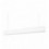 Suspension type ligne continue FENIX LED SMD 39W 3000K Blanc - 4615 lumens- longueur 1479 mm