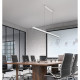 Suspension SIGMA Dali LED SMD 44W 4000K Gris