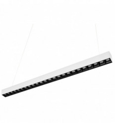 Suspension SIGMA LED SMD 57 W 4000K Blanc - 6050 lumens - longueur 1435 mm