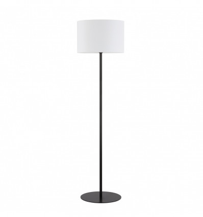 Lampadaire AMSTERDAM E27 60W Noir- lampe de salon ht 1700 mm 