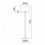 Lampadaire AMSTERDAM E27 60W Noir- lampe de salon ht 1700 mm 