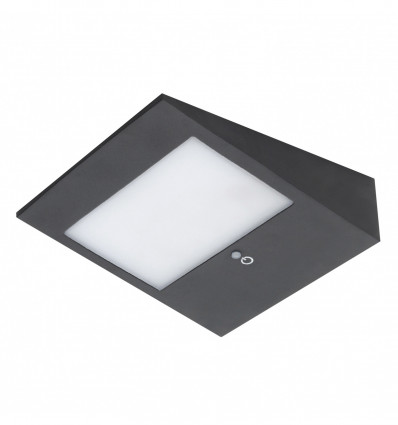 Applique solaire COMO IP54 LED SMD 2.20W 3000K Anthracite- détecteur crépusculaire - 525 lumens