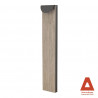 Borne en pierre et aluminium - Hauteur 1 M- DION IP65 LED SMD 8.50W - 1500 lumens - 3000K Coloris Neolith La Bohéme NH