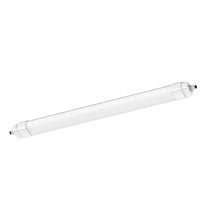 Réglette étanche CROUS IP66 LED SMD 37W 4000K Blanc- Plafonnier pour locaux humides et extérieurs sous abri.