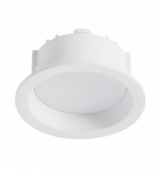 Plafonnier Encastré au plafond CALYPSO2 IP44 LED SMD 5W 3000K Blanc - 480 lm