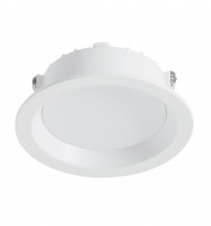 Plafonnier Encastré au plafond CALYPSO2 IP44 LED SMD 12W Blanc 3000K 1100 lm