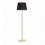 Lampadaire CLASSICAL E27 60W Or Coton noir- HAUTEUR 170 CM