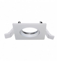Encastré carré pour plafond - INEL- Blanc à équiper d'une ampoule (non fournie) IP 20
