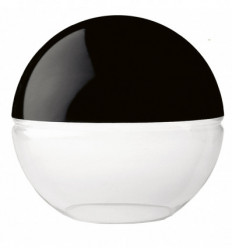 Globe faible pollution lumineuse GLOBOS Transparent coloris Noir et Blanc- Boule en résine -diamètre 40 cm- IP55-