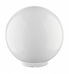 Globe opale GLOBOS Blanc- Boule en résine -diamètre 30 cm- IP43- faible pollution lumineuse -Transparent