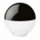 Globe opale GLOBOS coloris Noir et Blanc- Boule en résine -diamètre 40 cm- IP43- faible pollution lumineuse -Transparent