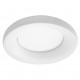 Plafonnier saillie Fred L LED 25 W - 1850 lm 3000K NOIR .diamètre 298 mm