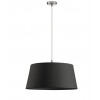 SUSPENSION FIRENZE - ABAT JOUR BEIGE ROND - COTON