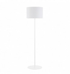 Lampadaire AMSTERDAM abat jour coloris CHOCOLAT en métal- lampe de salon ht 1700 mm