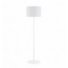 Lampadaire AMSTERDAM abat jour coloris CHOCOLAT en métal- lampe de salon ht 1700 mm