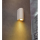 Applique extérieure ESTEL- 400 lumens - 3000 k coloris Blanc - IP55- éclairage haut et bas - Ampoules incluses