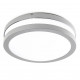Hublot ROND extérieur - aluminium - E27- modèle KIRA - Coloris Gris et blanc- diamètre 260 mm
