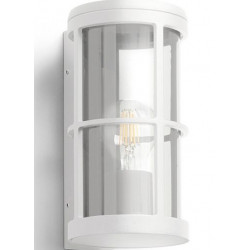 Applique extérieure LUG Aluminium IP 54 - éclairage sur le côté- coloris blanc